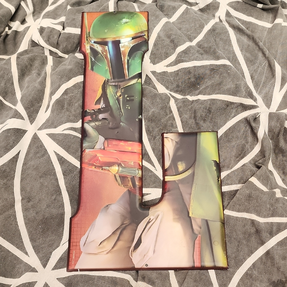 Star Wars Letter L Metal Sign